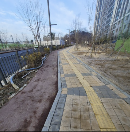 주차장아스콘 다짐 작업