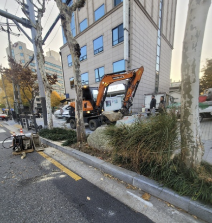 보도블럭 다양한 패턴